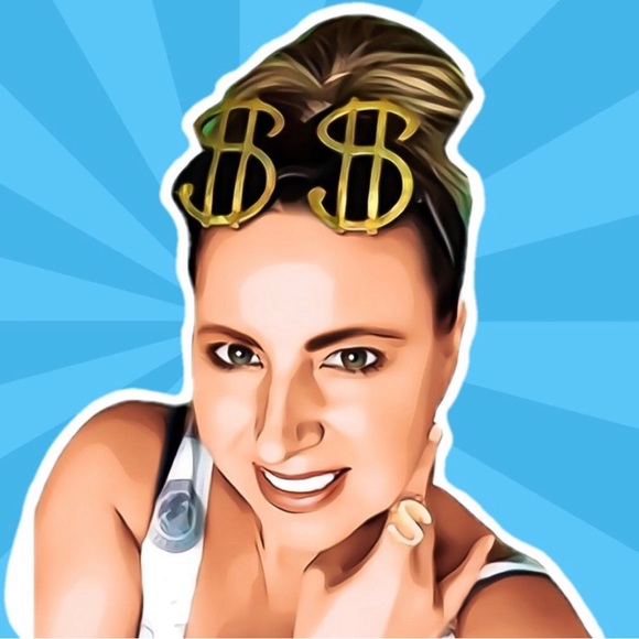 #77 Dollar Sign Sunglasses and Fake Gold Chain 💵 - Picture 14 of 16